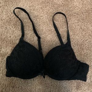 Victoria’s Secret Black Lace Push-up bra